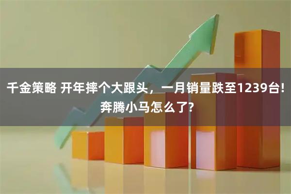 千金策略 开年摔个大跟头，一月销量跌至1239台! 奔腾小马怎么了?